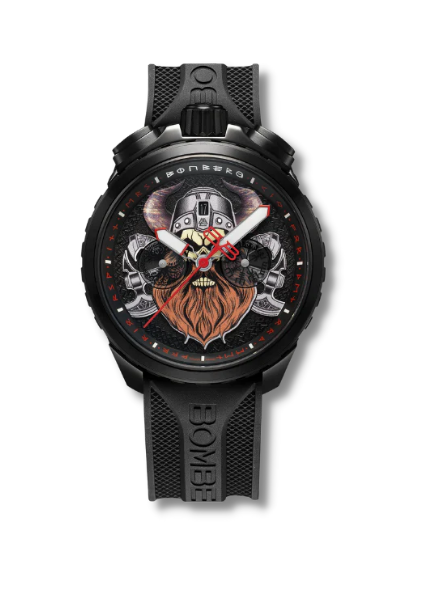 Review Bomberg bolt-68 heritage VIKING Red BS45CHPBA.066-1.12 replica watch